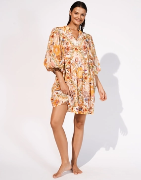 Exuberance Mini Beach Dress - Solar Swim Womens - bikinis clearance