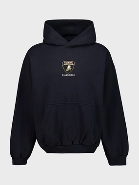 Faded Black Lamborghini Sweatshirt Medium Fit Tops Mens - thermal tops