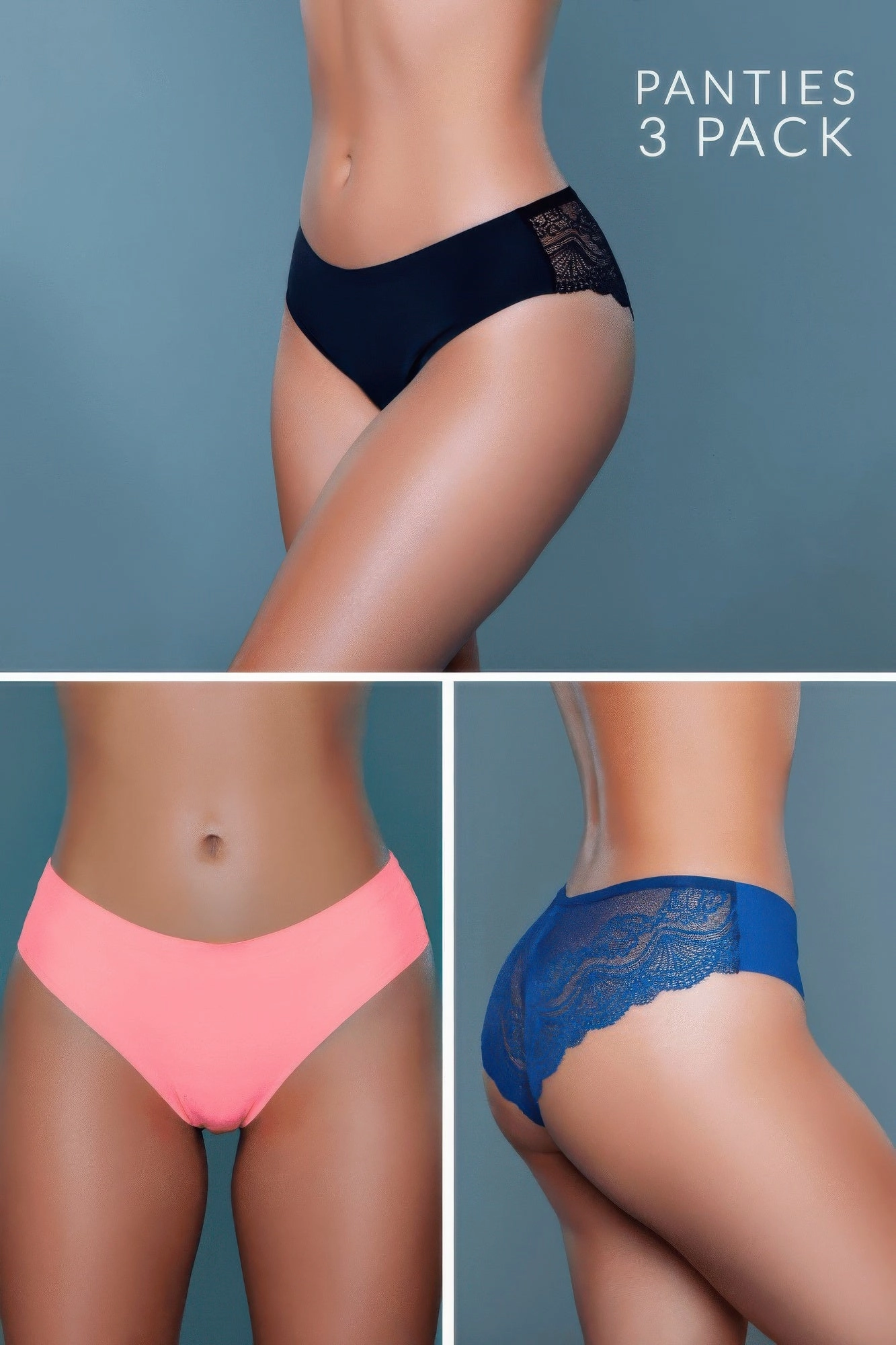 FASHNZFAB Arden Cheeky Panty Pack