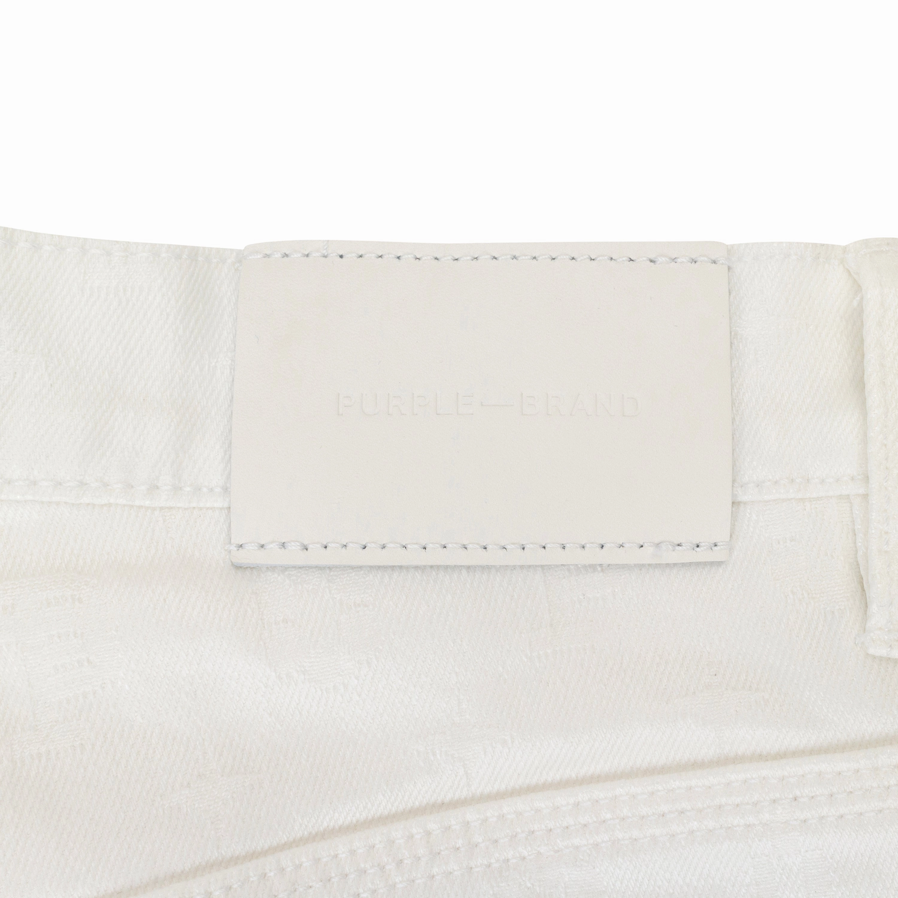 FILM MONOGRAM JACQUARD White SHORTS