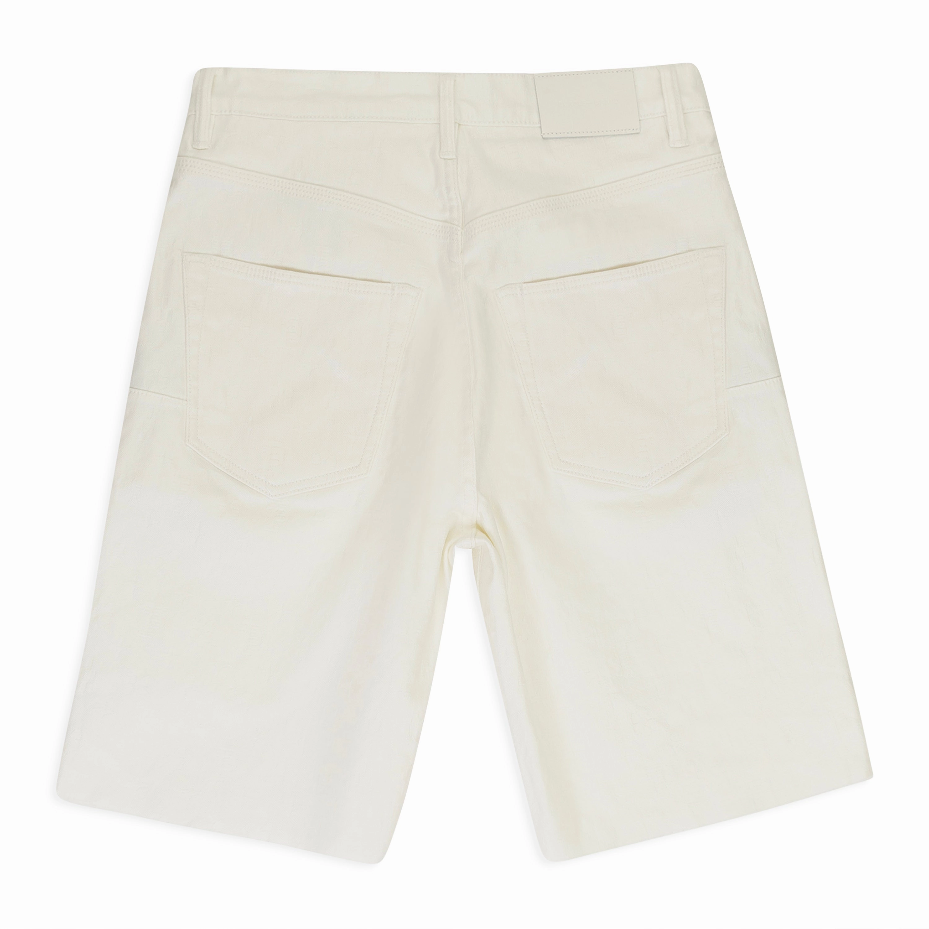 FILM MONOGRAM JACQUARD White SHORTS