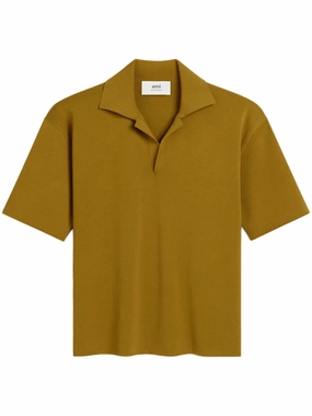 Fine-Knit Polo Shirt discount mens shirts