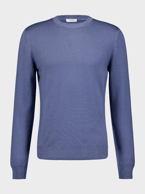Fine-Knit Virgin-Wool Jumper Knitwear Mens - men's sweaters sale