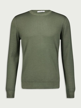 Fine-Knit Virgin-Wool Jumper Knitwear Mens - men's sweaters sale
