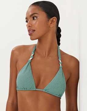 Firenze Paula Tri Bikini Top - Seaglass Swim Womens free shipping