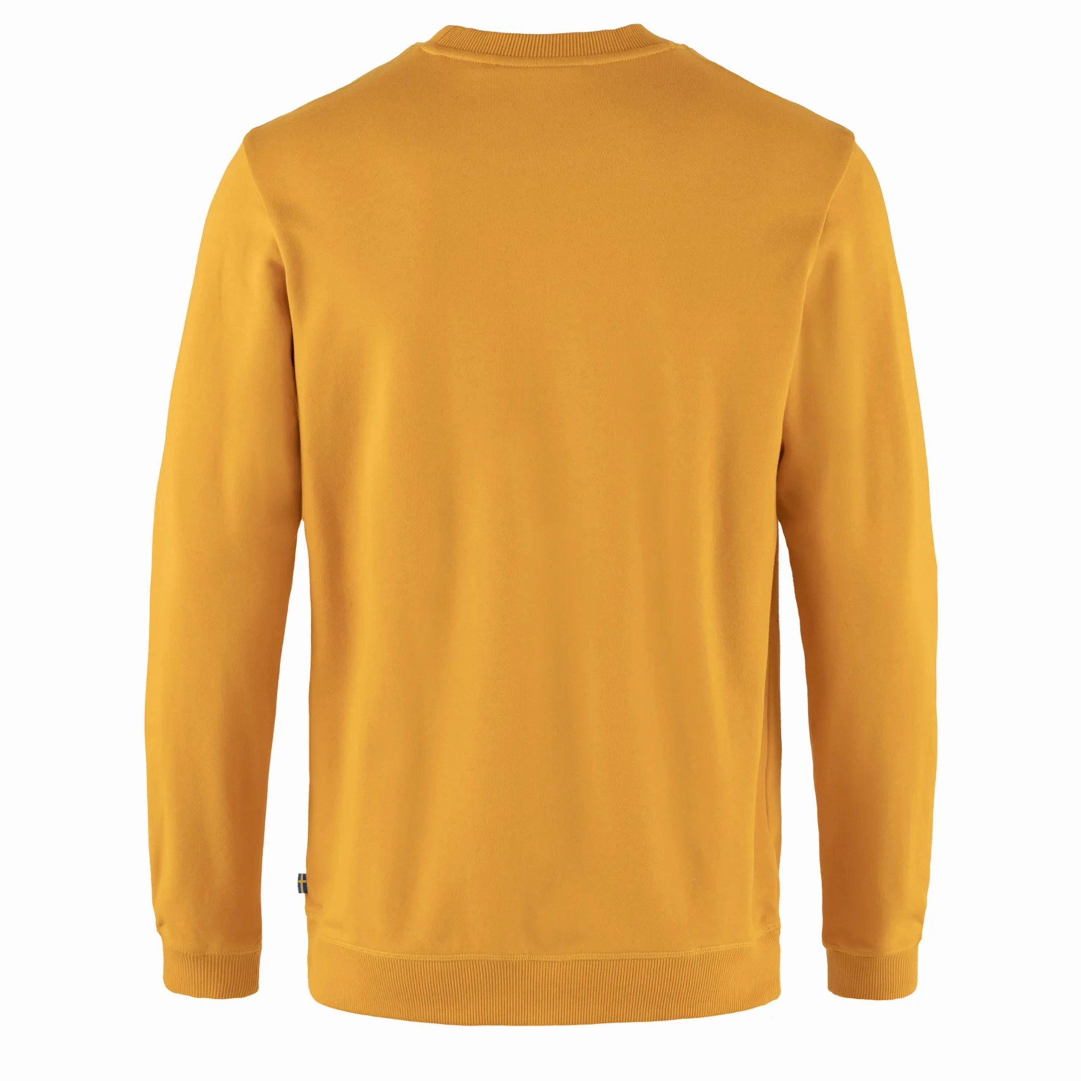 Fjallraven 1960 Logo Badge Sweater Mustard Yellow