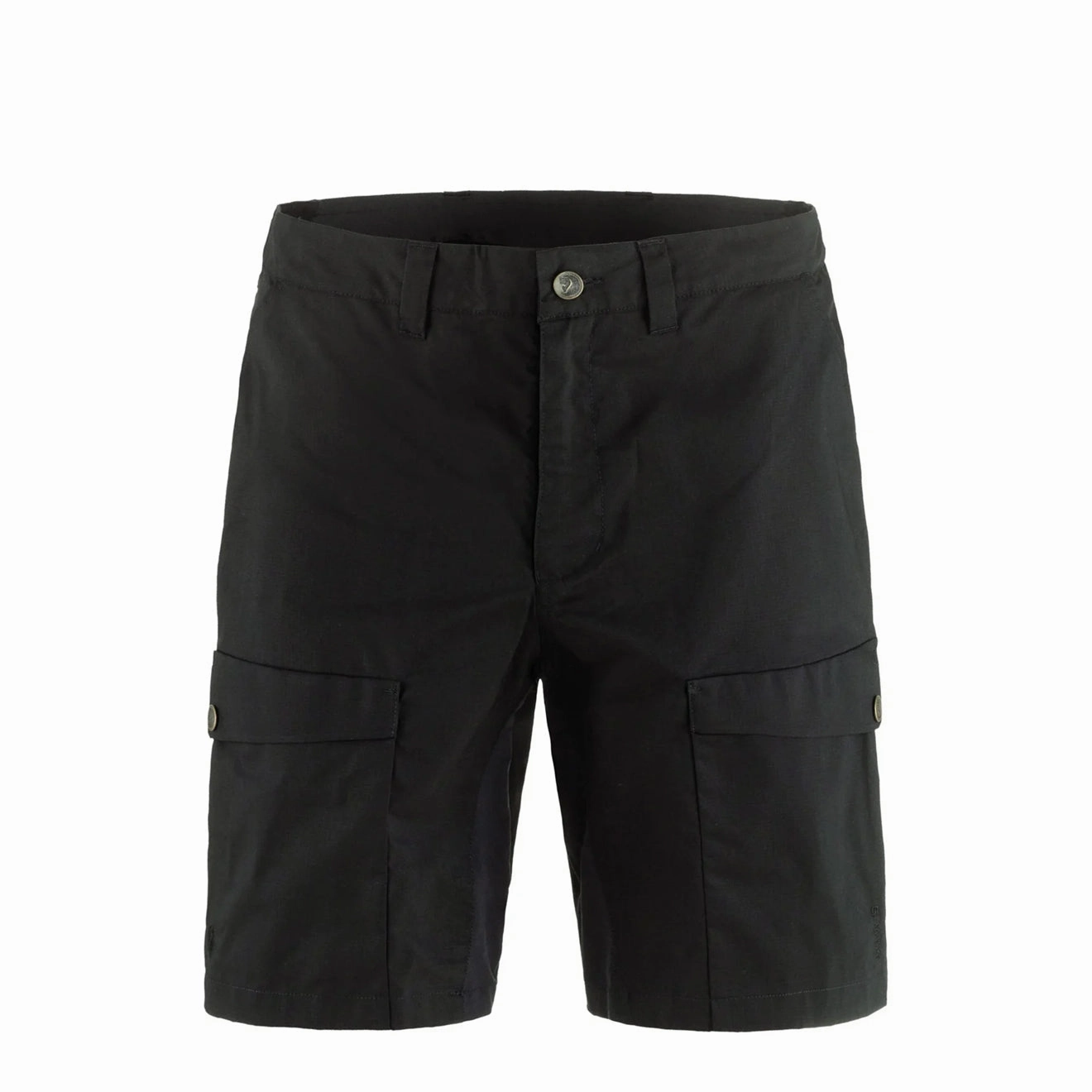 Fjallraven Abisko Hybrid Trail Shorts Black mens shorts outlet store