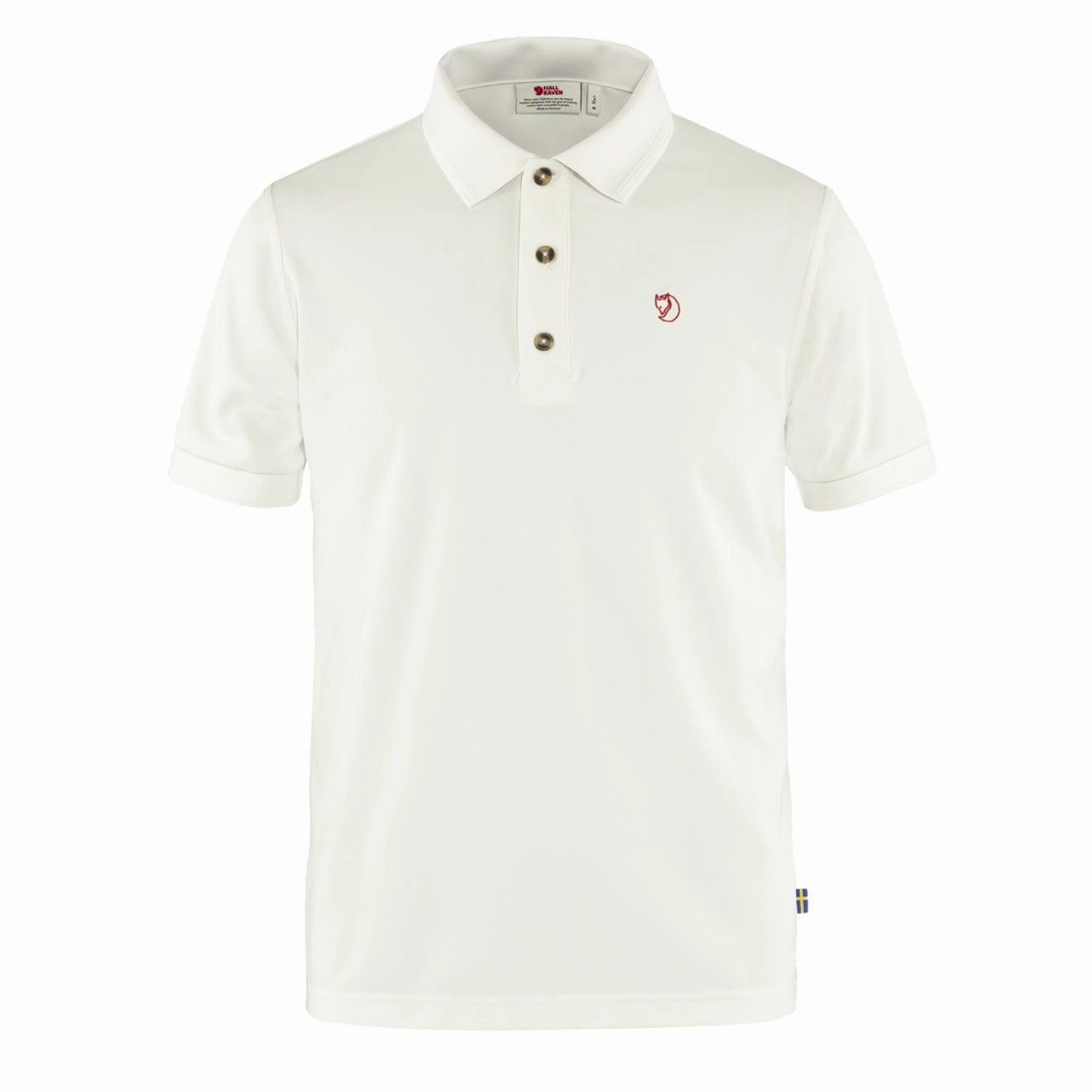Fjallraven Crowley Pique Shirt White mens t-shirts outlet