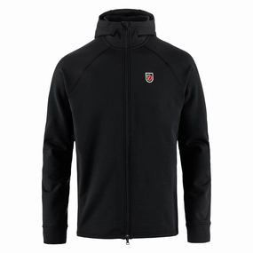 Fjallraven Expedition Fleece Hoodie Black mens long sleeves cheap