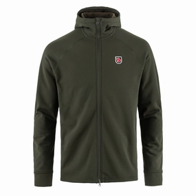 Fjallraven Expedition Fleece Hoodie Deep Forest mens long sleeves cheap