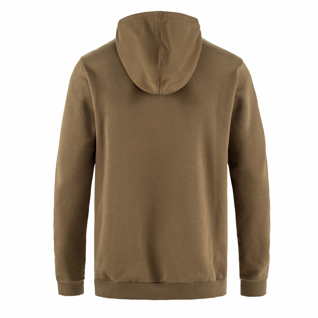 Fjallraven Logo Hoodie Wood Brown
