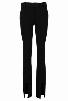 Flared Pants With Concealed Closure womens bike shorts cheap