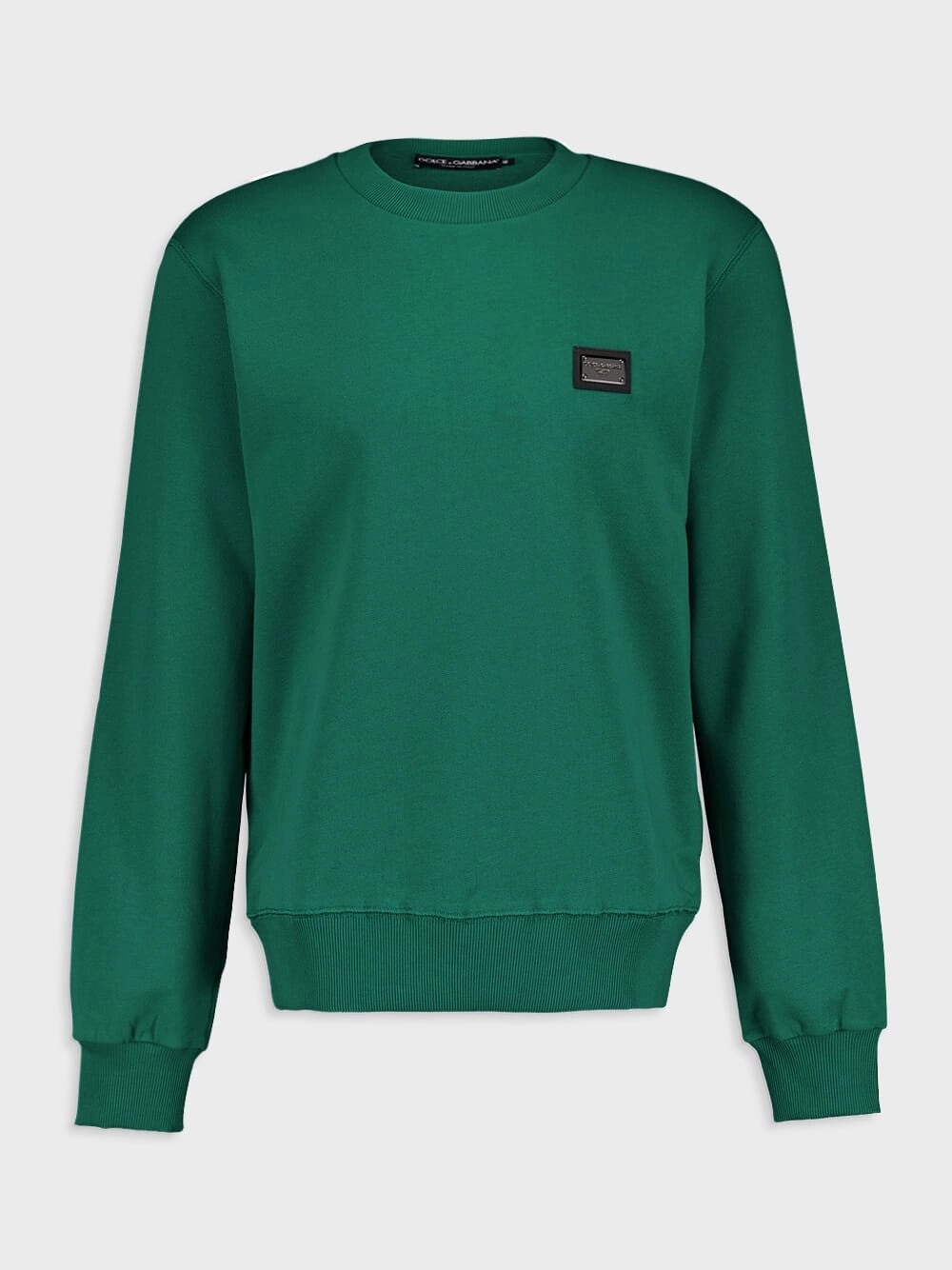 Forest Green Crewneck Sweater Tops Mens - thermal tops