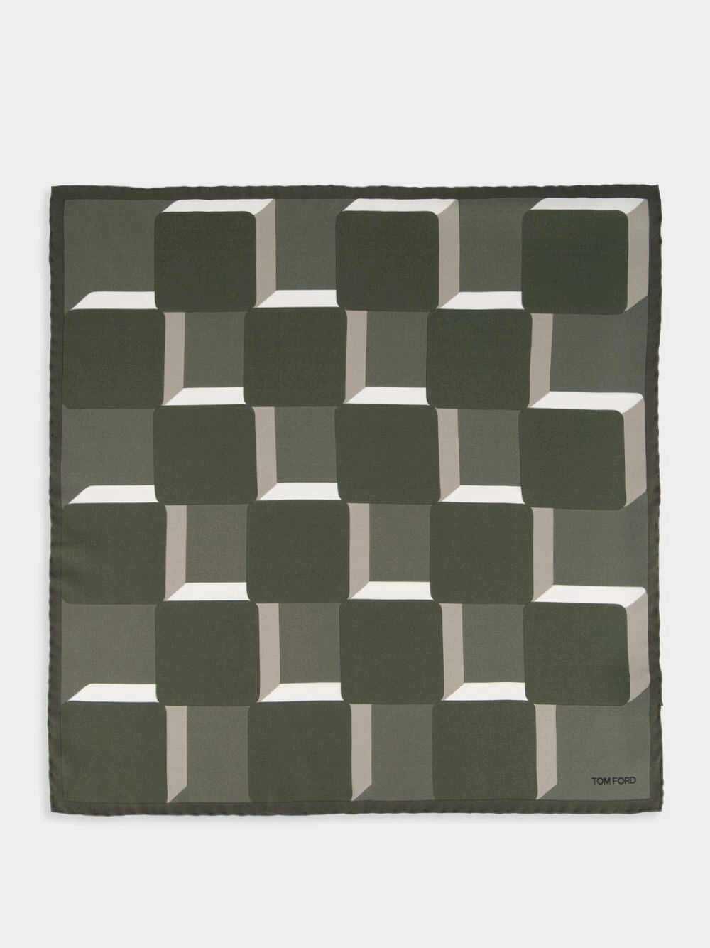 Forest Green Silk Pocket Square Suits Mens - men's suits outlet
