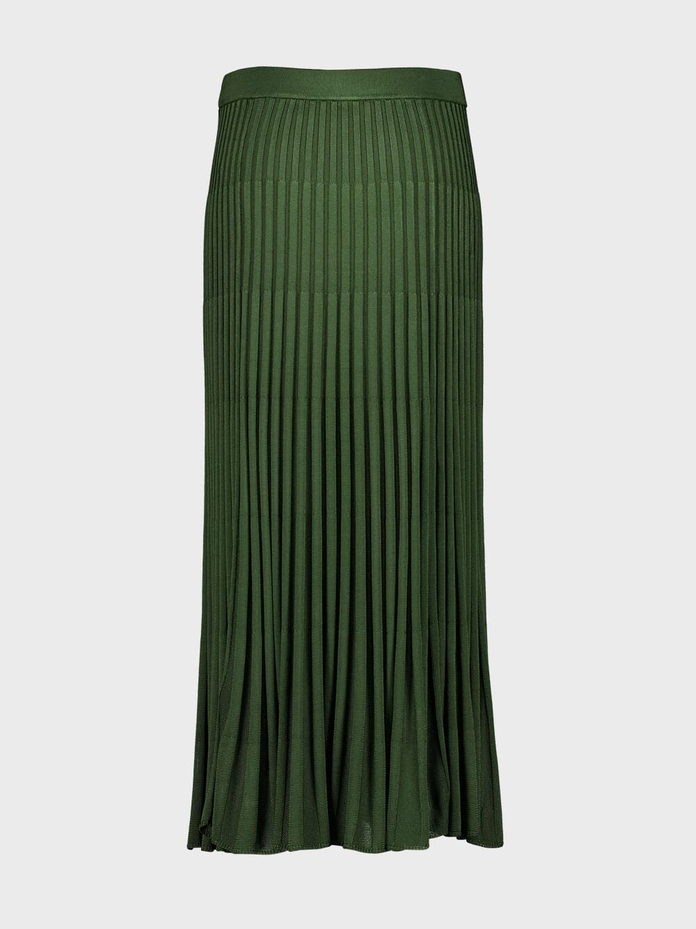 Forest Pleated Midi Skirt