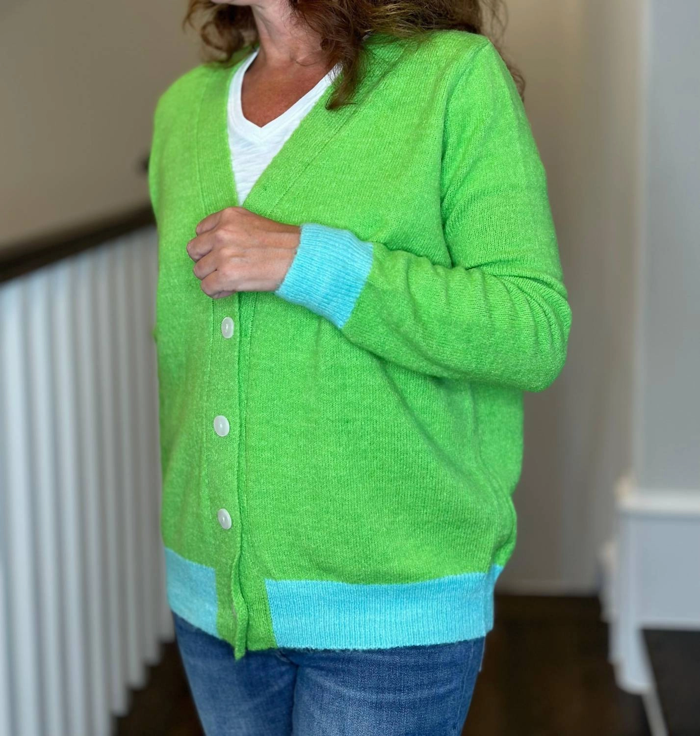Frankie Sweater In Lime