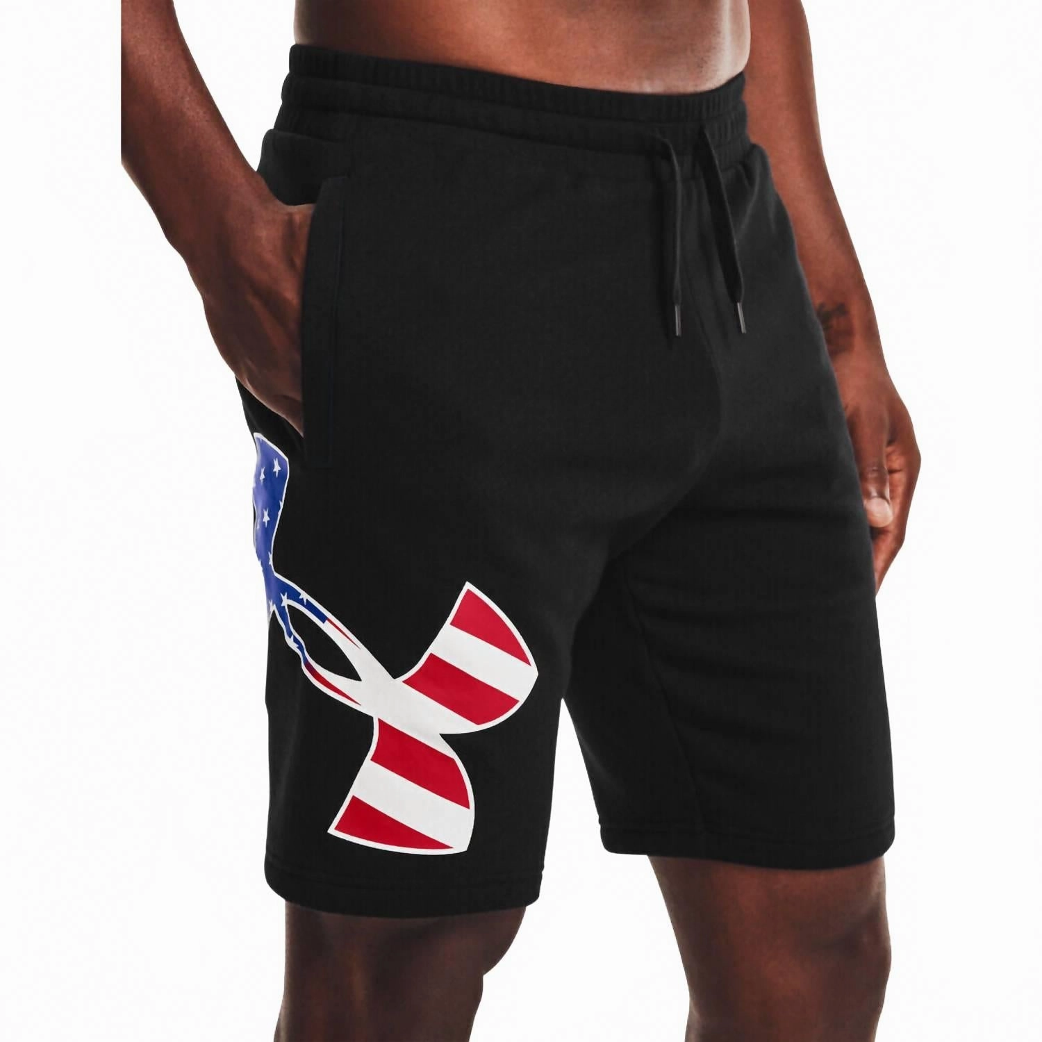 Freedom Rival Big Flag Logo Short In Black