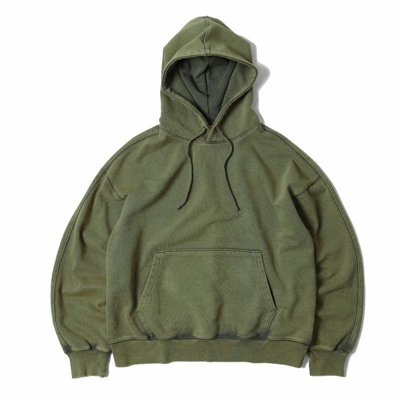 Frizmworks OG Pigment Dyeing Hoody Green mens long sleeves cheap