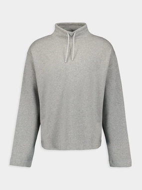 Funnel Neck Base Cotton Sweater Tops Mens - thermal tops