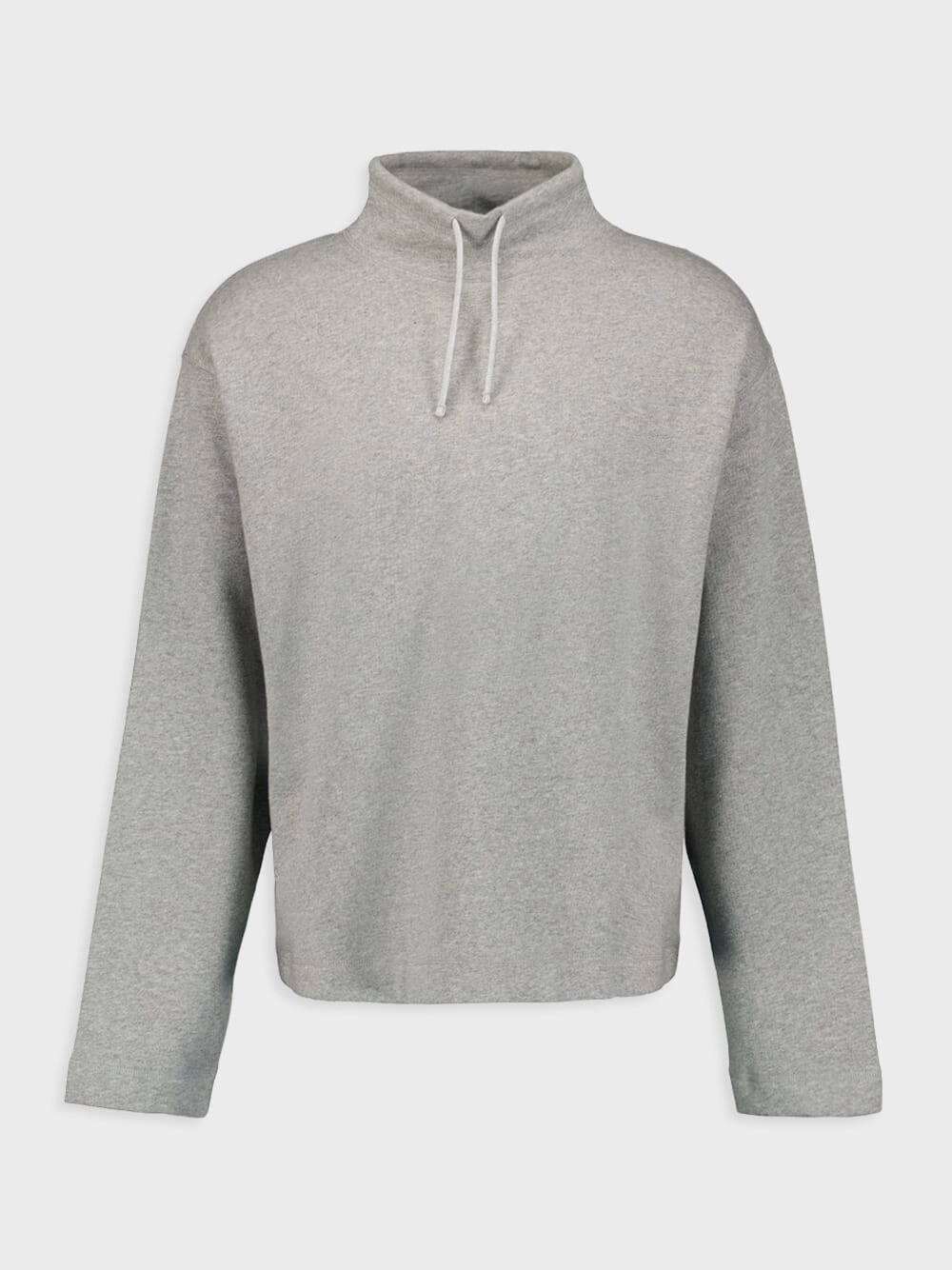 Funnel Neck Base Cotton Sweater Tops Mens - thermal tops