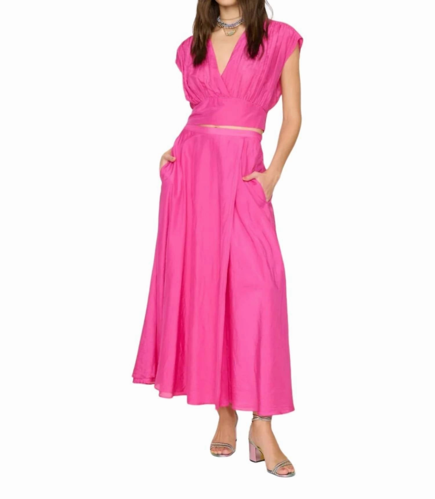 Gable Skirt In Pink