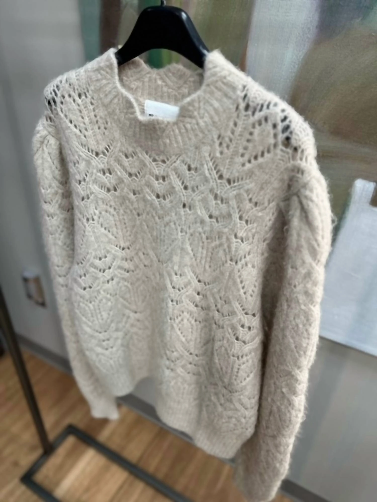 Galini Sweater In Light Beige