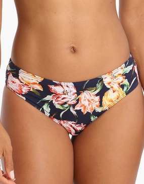 Galleria Mid Bikini Bottom - Ink Swim Womens - swimsuits outlet