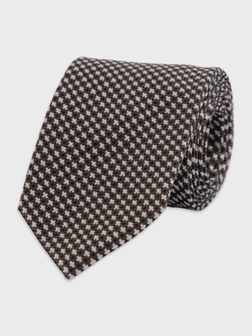 Geometric Motif Silk Tie Suits Mens - men's suits outlet