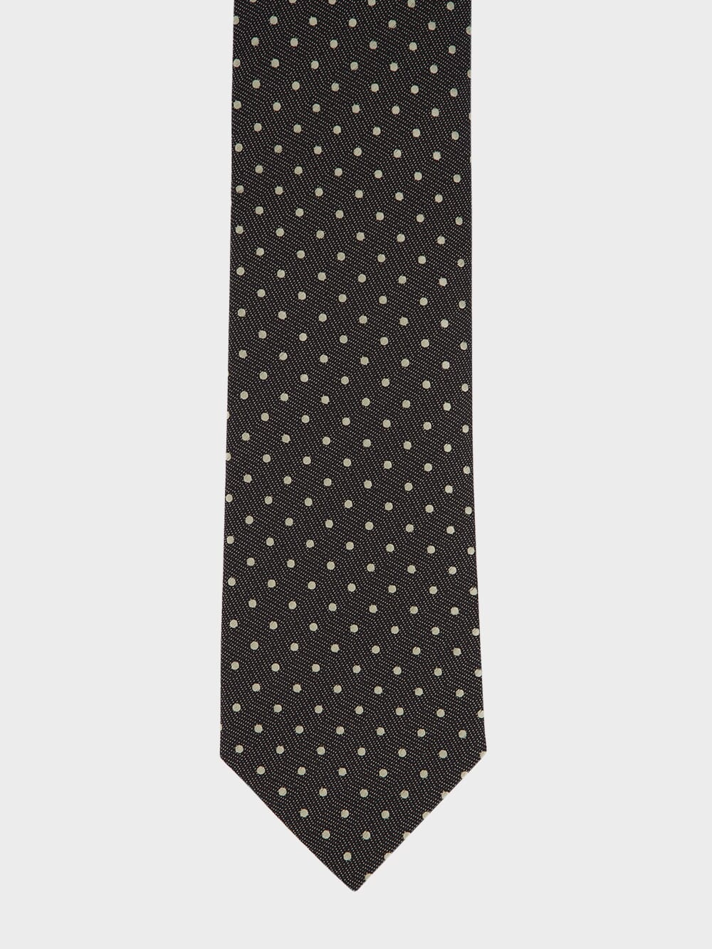 Geometric Pattern Silk Tie