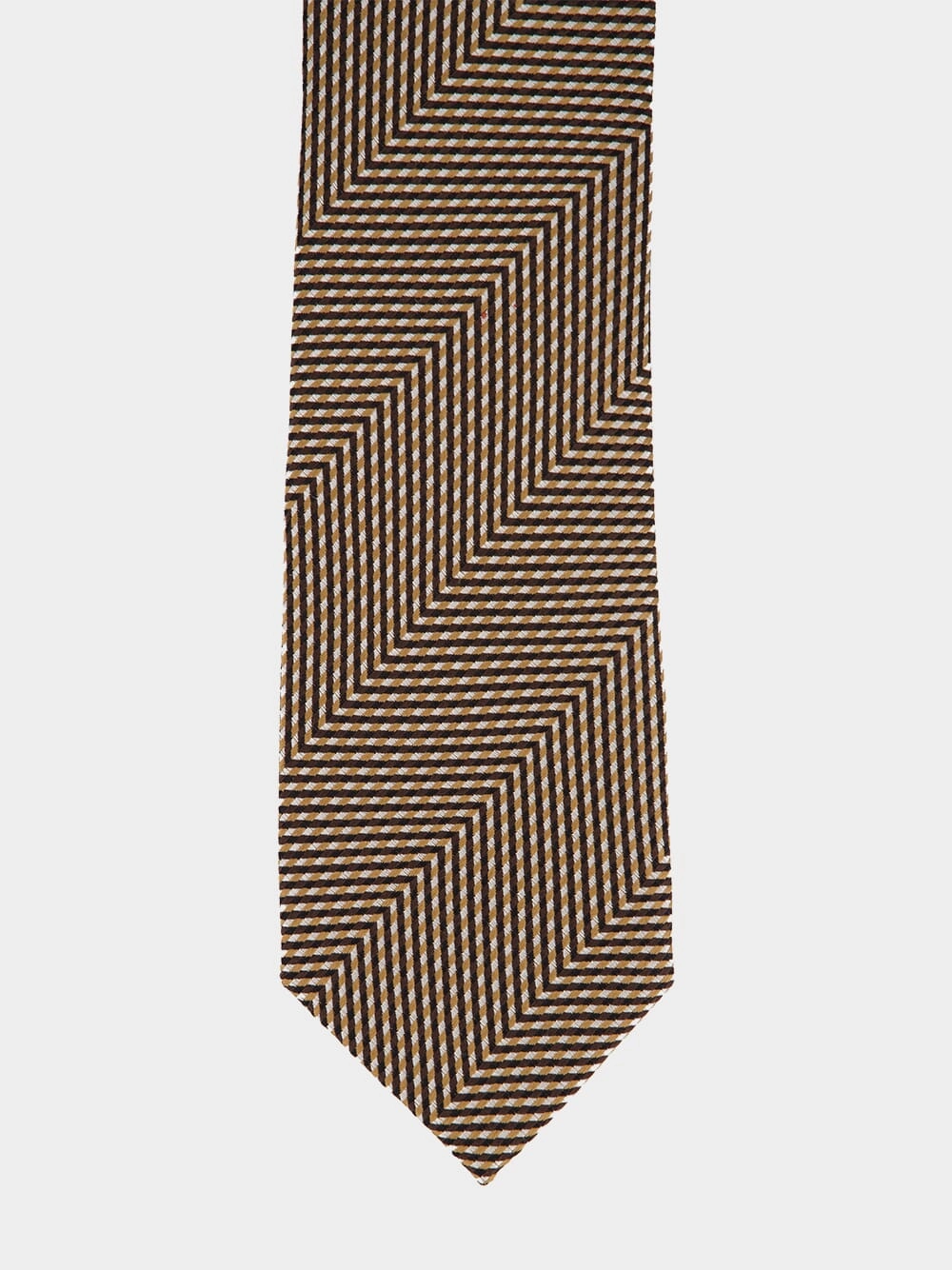 Geometric Silk Tie