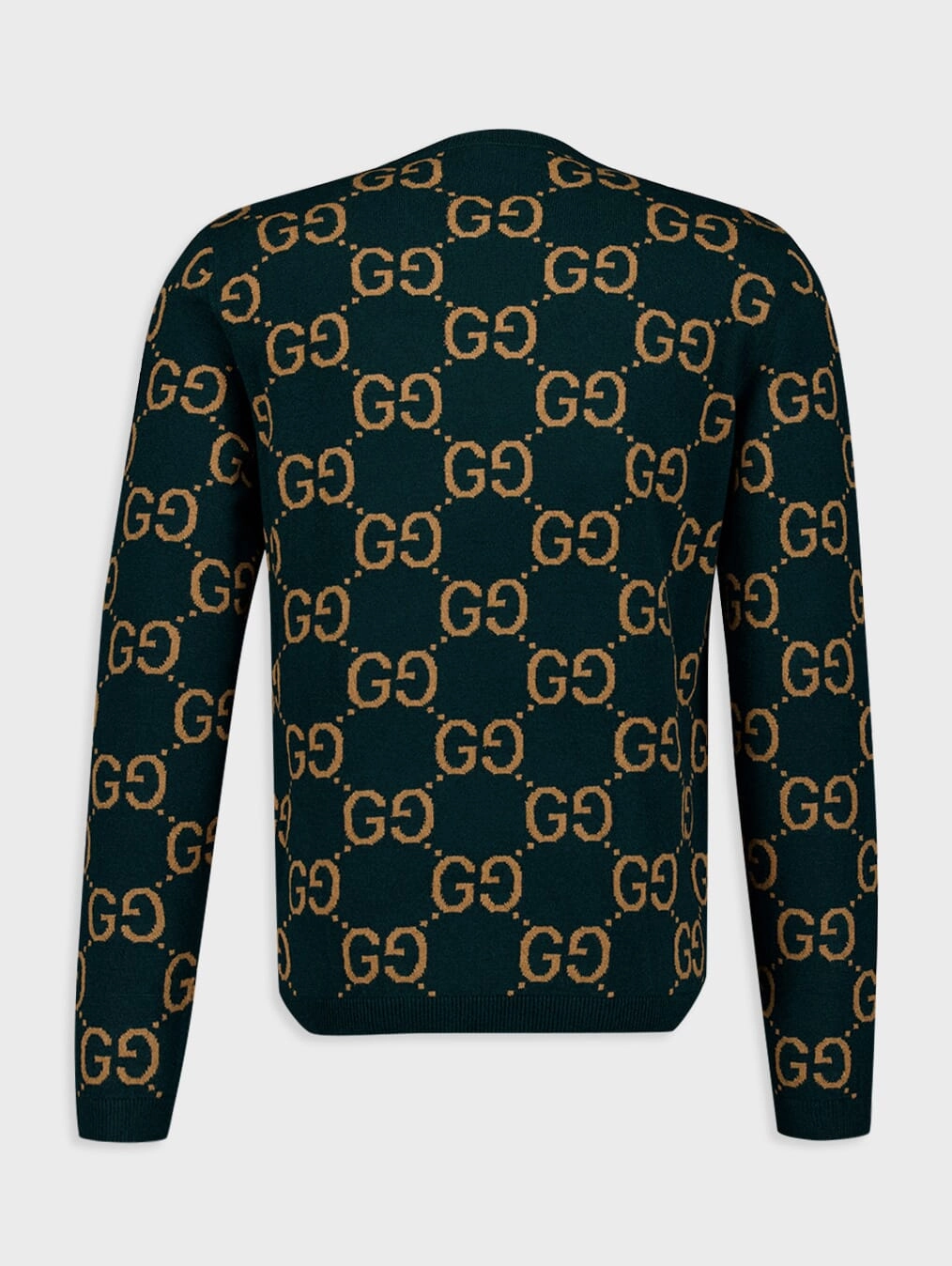 GG Intarsia-Knit Wool Jumper