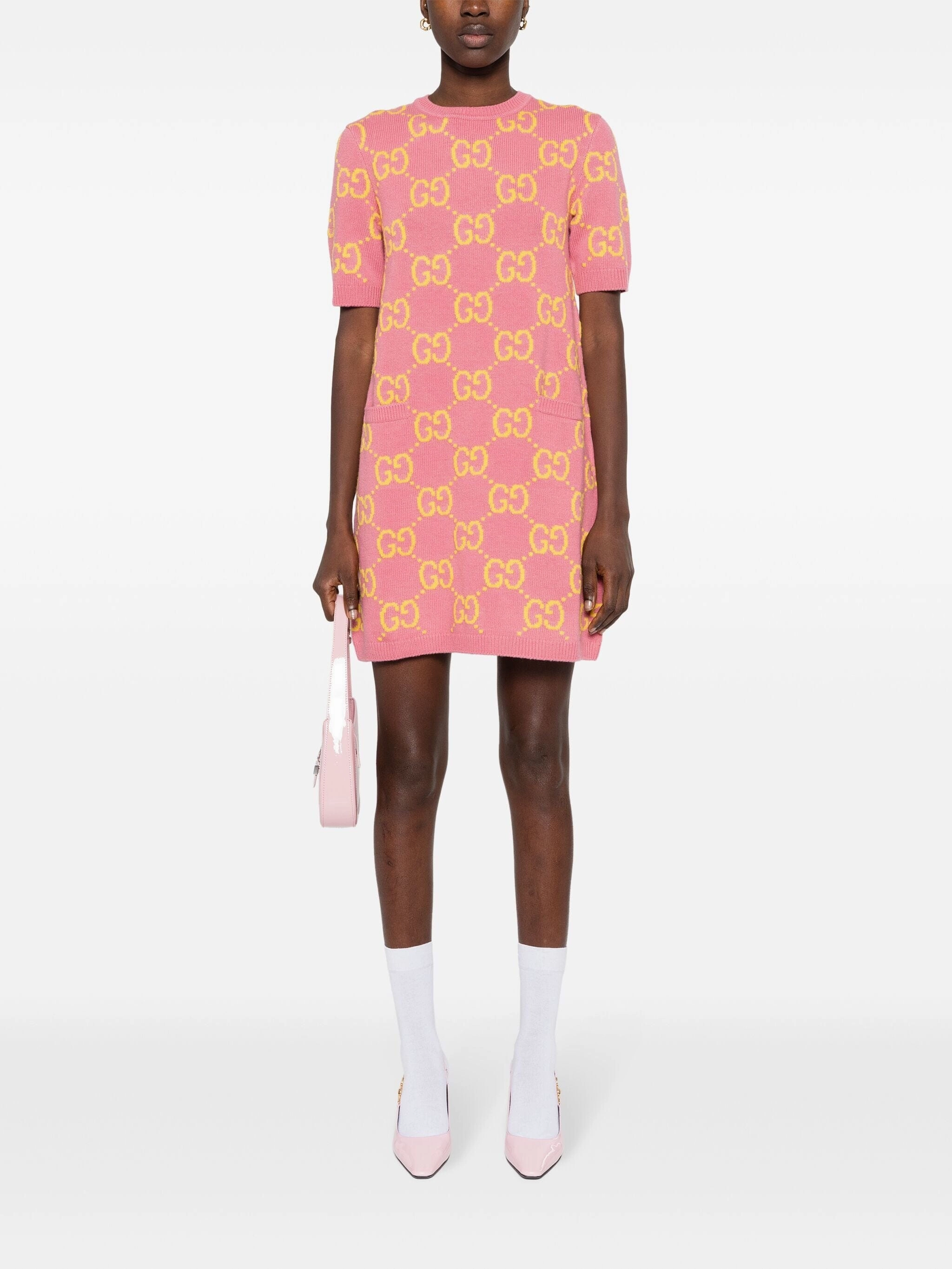 GG Knit Wool Dress