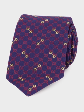 GG Silk Jacquard Tie Suits Mens - men's suits outlet