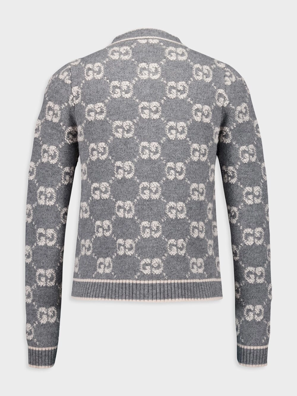 GG Wool Boucl Jacquard Cardigan
