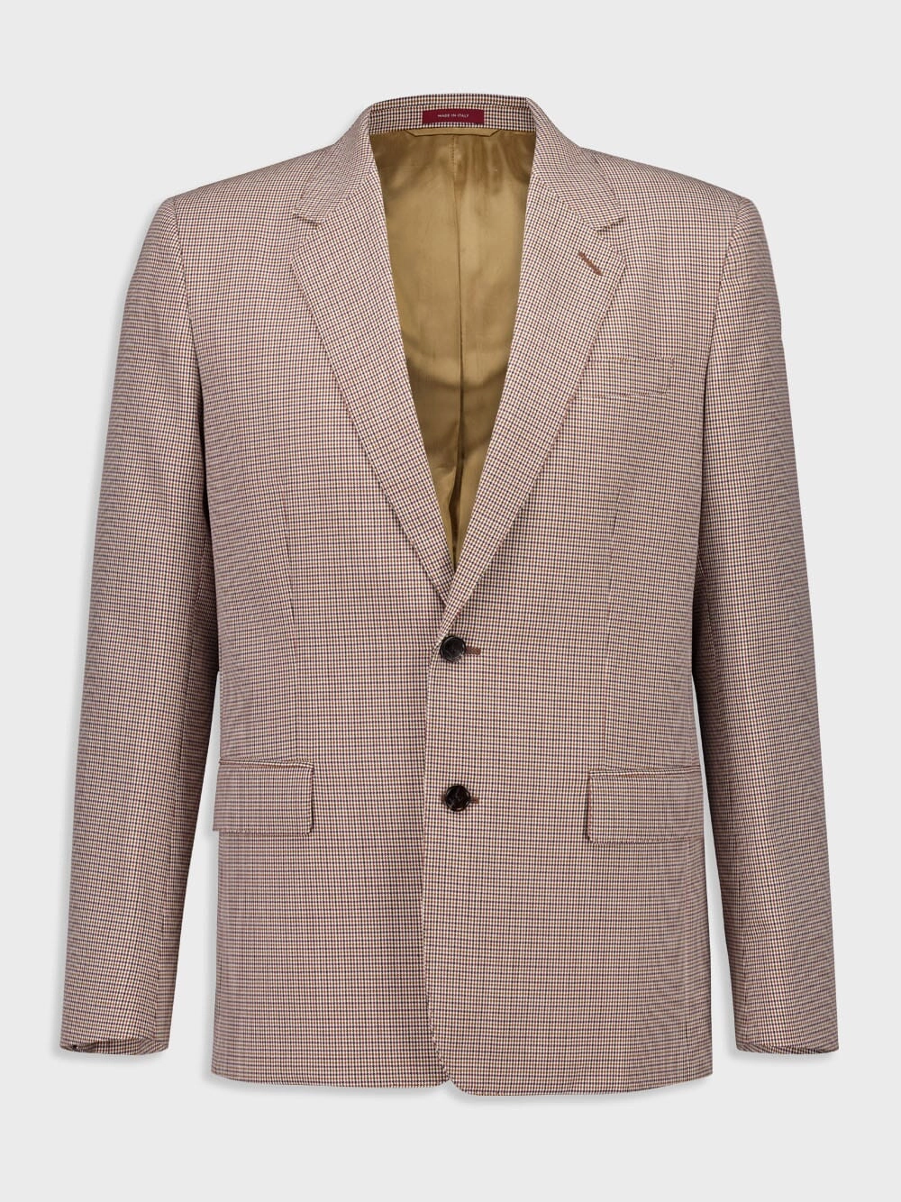Gingham Wool Blazer Suits Mens - men's suits outlet
