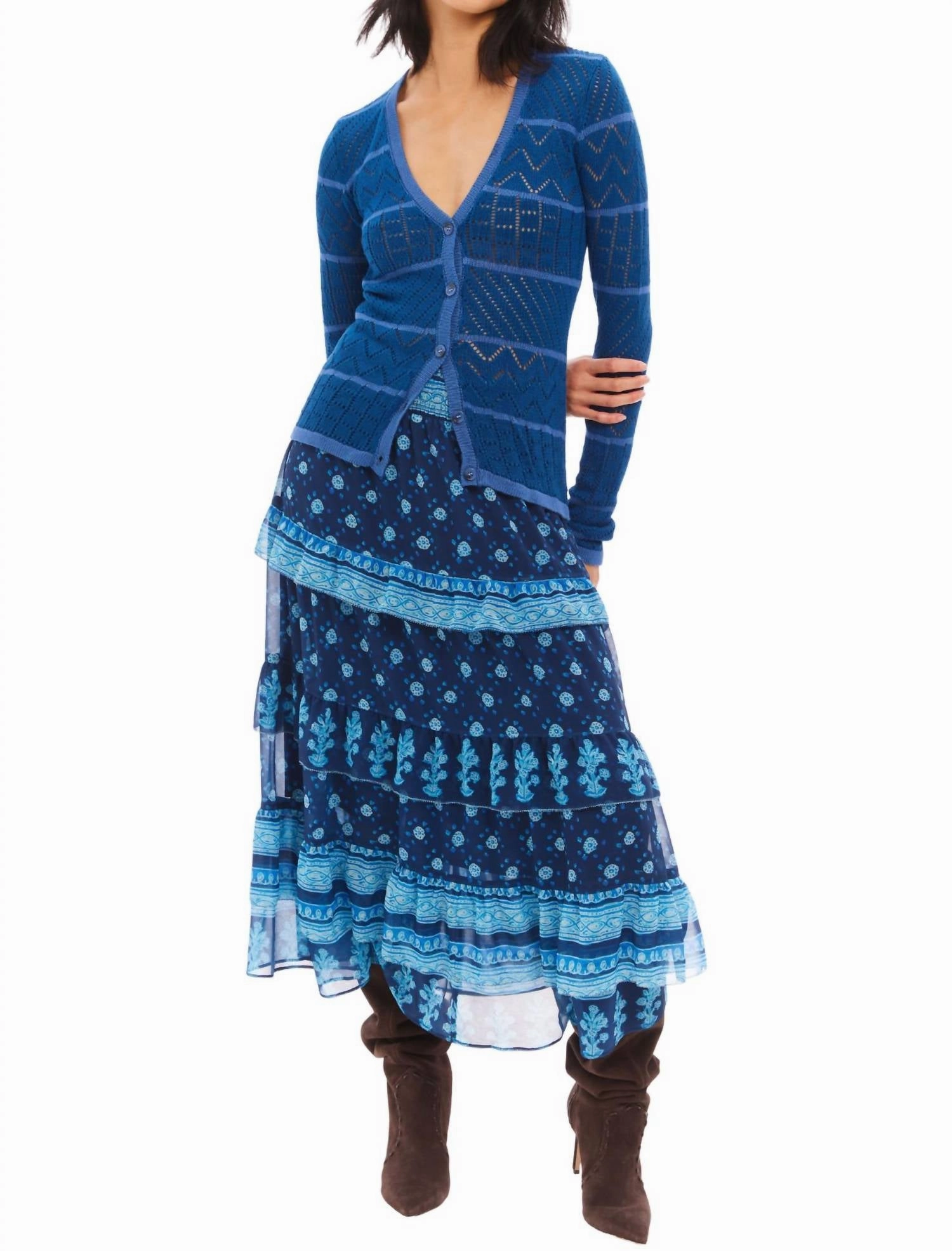 Gloria Cardigan In Navy