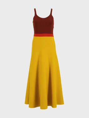 Golden Birch Flaminius Knit Midi Dress Knitwear Womens - women's knitwear cheap