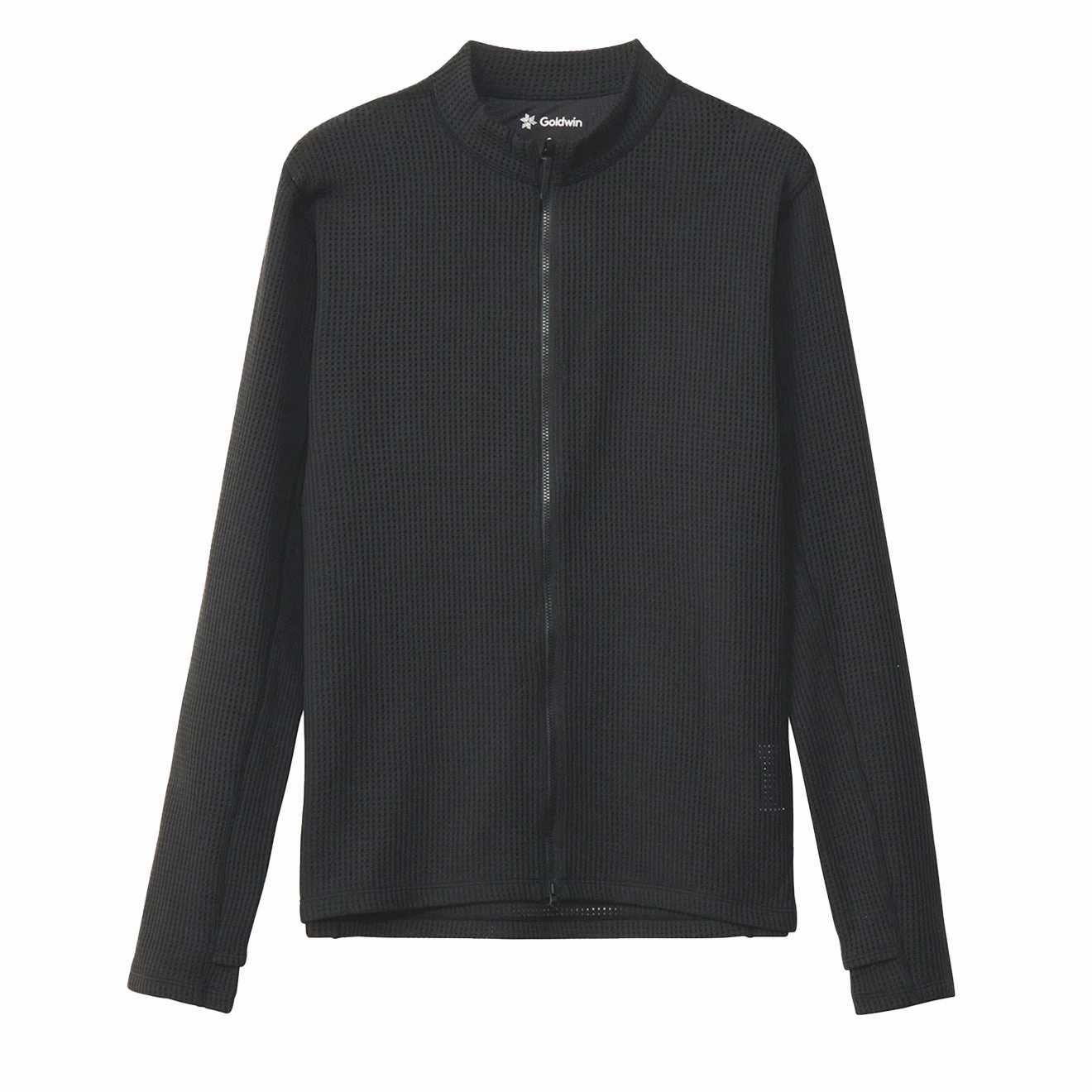 Goldwin Dry Mesh Knit Jacket Black mens sweaters cheap