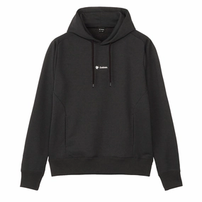 Goldwin Logo Sweat Hoodie Black mens long sleeves cheap