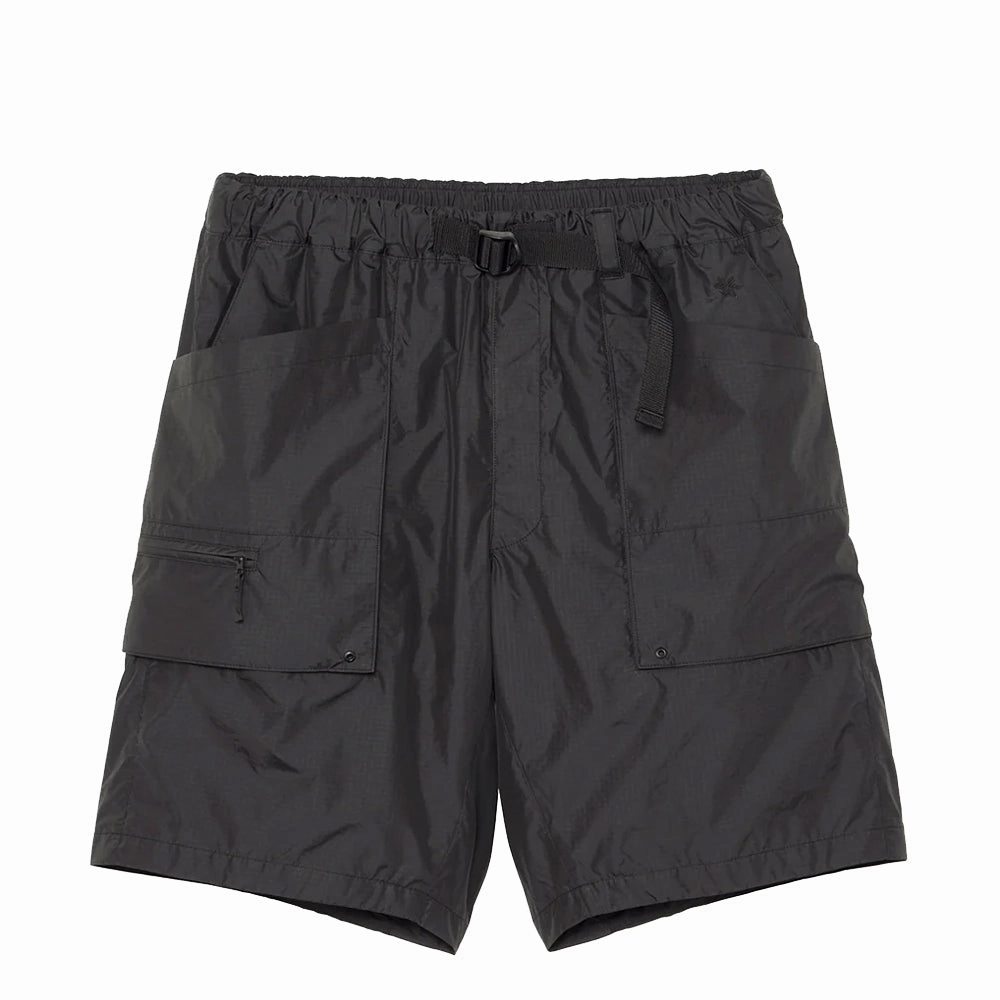 Goldwin Rip-Stop Light Cargo Shorts Black mens shorts outlet store