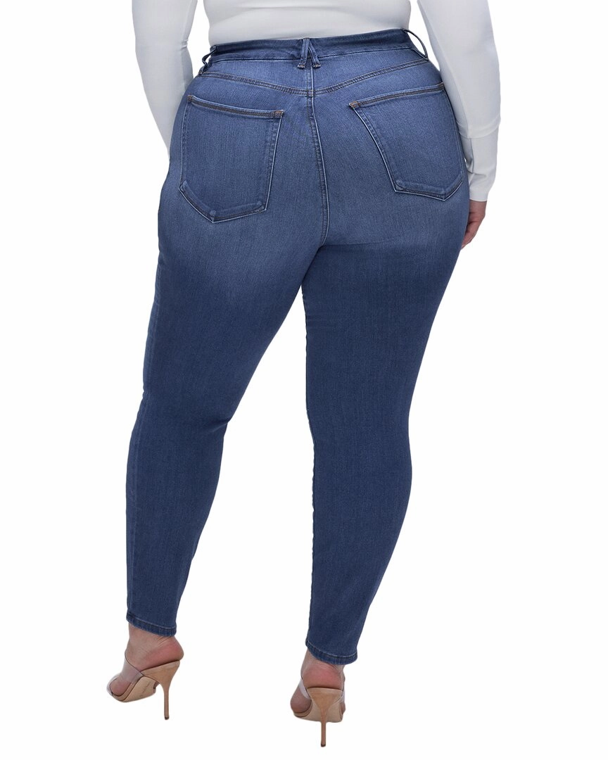 GOOD AMERICAN Good Waist Skinny Blue Jean