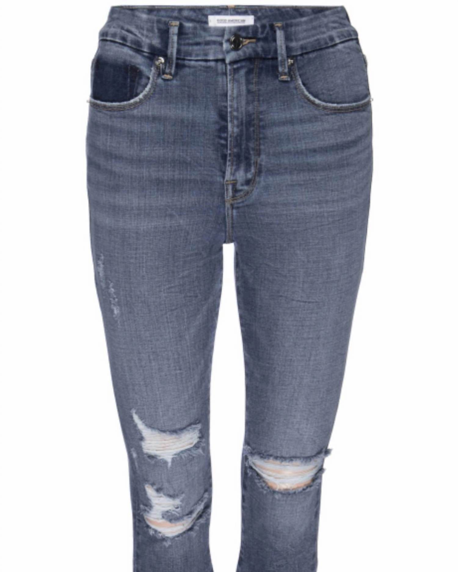 Good Waist Jeans In Blue