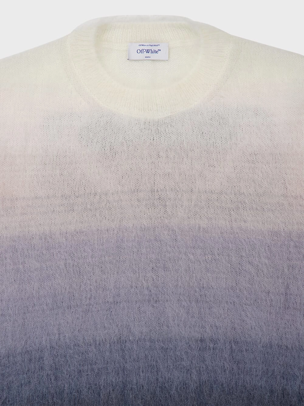 Gradient Mohair Knit Sweater