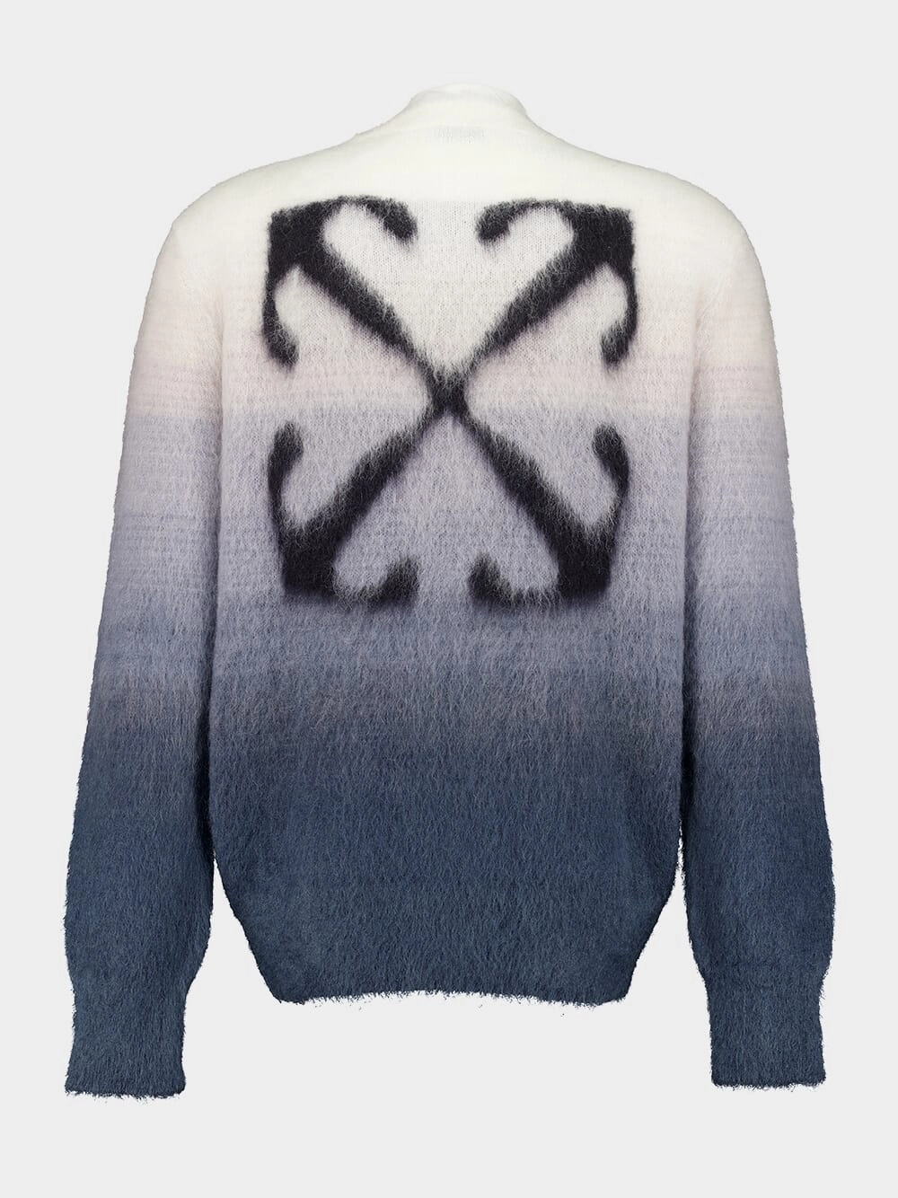 Gradient Mohair Knit Sweater