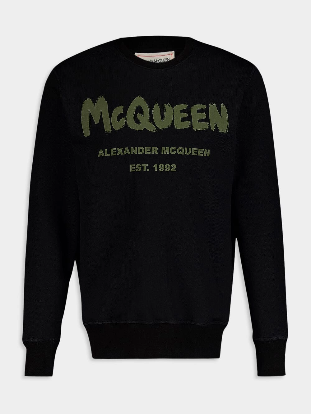 Graffiti Logo Print Black Sweatshirt Tops Mens - thermal tops