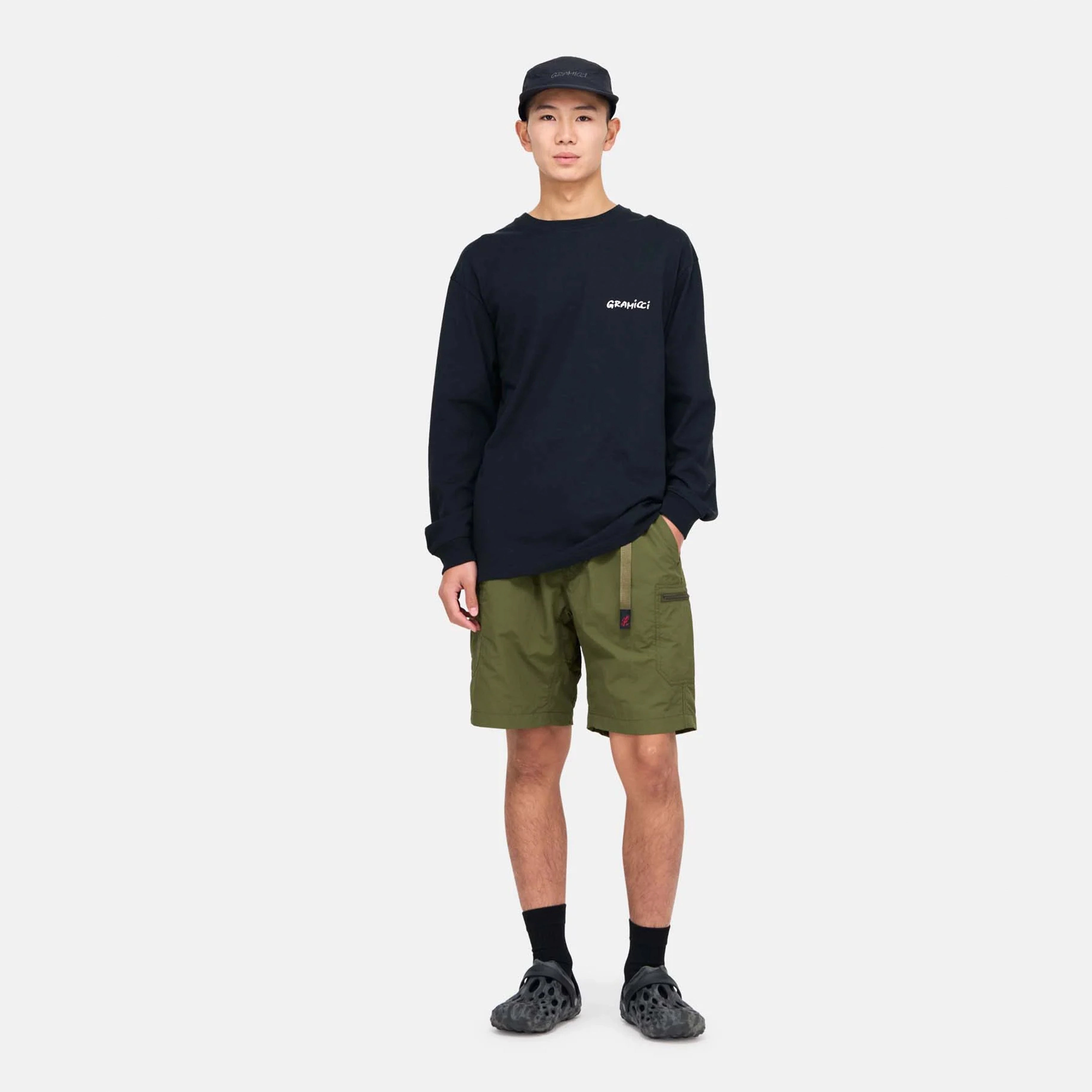 Gramicci Nylon Utility Short Olive