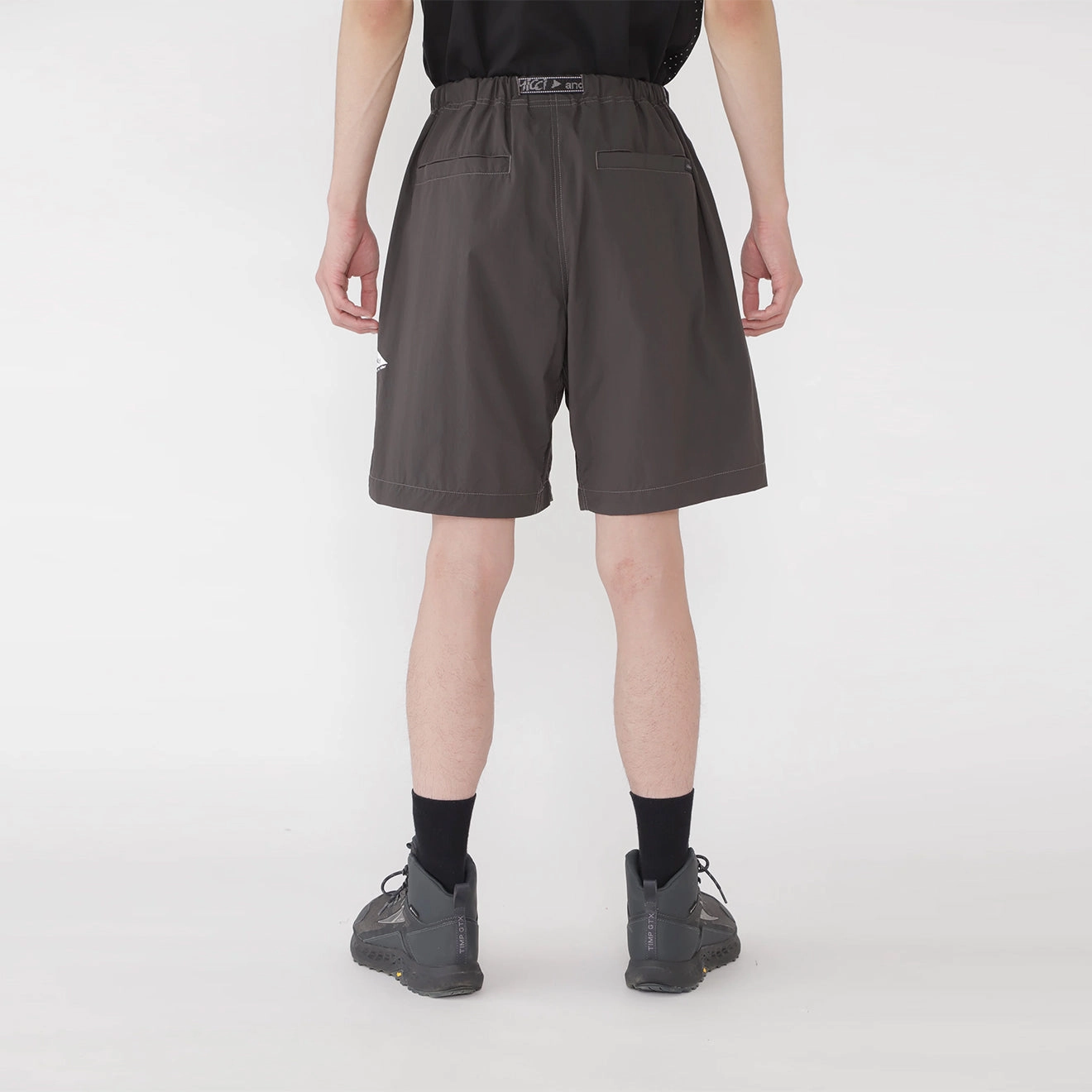 Gramicci x And Wander Brushed Nylon Short Charcoal