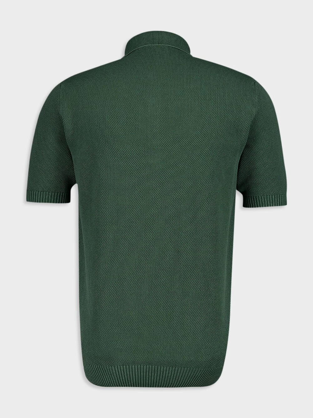 Green Cotton Polo