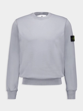 Green Grey Crewneck Sweatshirt Tops Mens - thermal tops