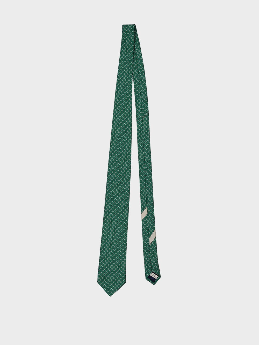 Green Tetris Silk Tie
